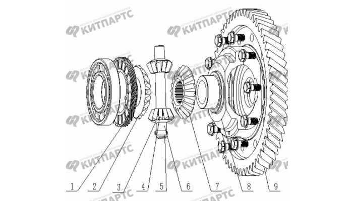 S160G Дифференциал Geely Otaka (CK)